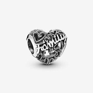 Like New Pandora Family Heart Charm